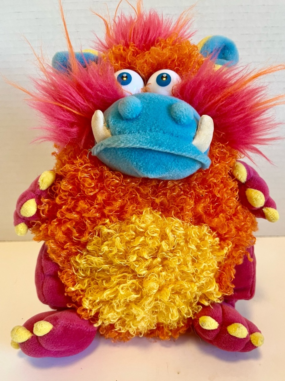 Vintage Aurora World Monster Plush Y2K Colorful Weirdcore Stuffed Animal Toy
